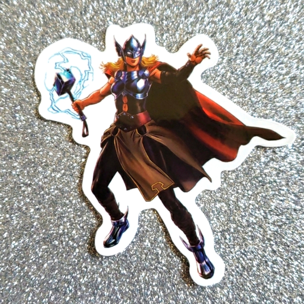 MARVEL Thor Waterproof Sticker JANE FOSTER Disney